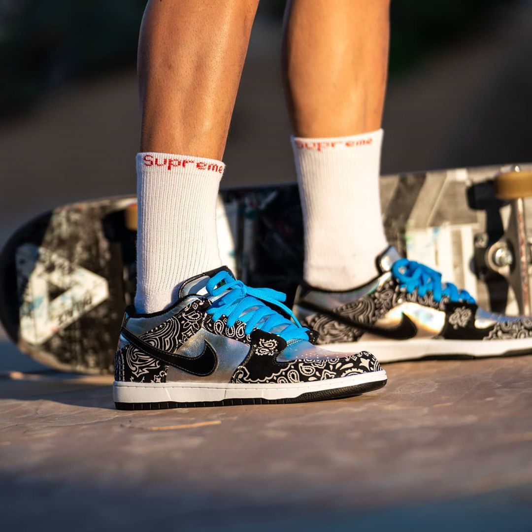 travis scott sb dunk elephant print